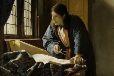 Der Coğrafya (detay). 1669 by Jan Vermeer van Delft