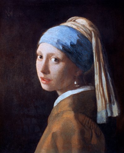 İnci Küpeli Kız, c1665 by Jan Vermeer van Delft