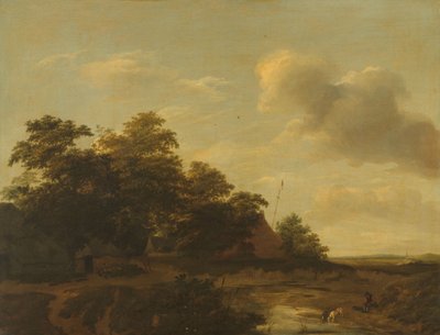 Çiftlik Manzarası by Jan Vermeer van Haarlem (I)