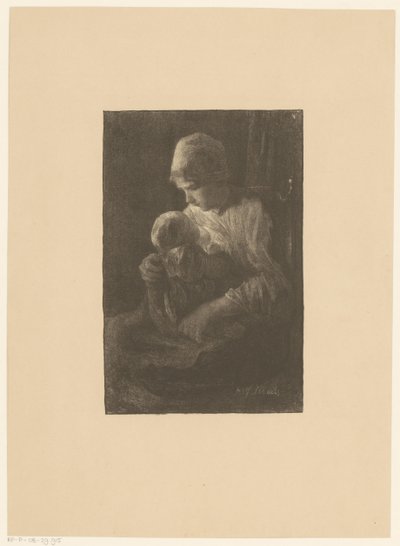 çocuklu anne by Jan Veth