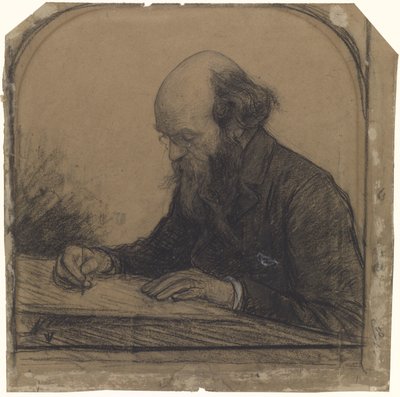 Petrus Josephus Hubertus Cuypers'ın Portresi by Jan Veth