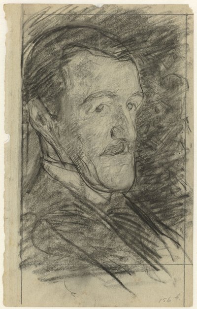 Richard Roland Holst'un Portresi by Jan Veth