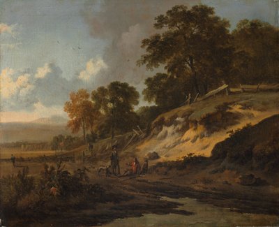 Avcılar ile Manzara by Jan Wijnants