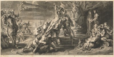 Haç Yükselişi by Jan Witdoeck after Sir Peter Paul Rubens