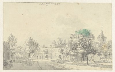Odijk köyünde görüntüle by Jan de Beijer