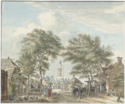 Scherpenzeel'in görünümü by Jan de Beijer