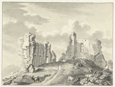 Kranendonk kalesinin kalıntıları by Jan de Beijer