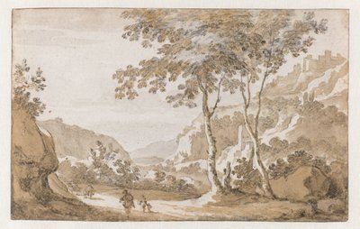 Batıdan görülen Albano by Jan de Bisschop (attributed to)