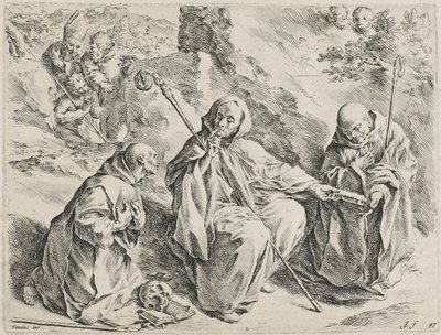 Aziz Bruno (gravür) by Jan de Bisschop