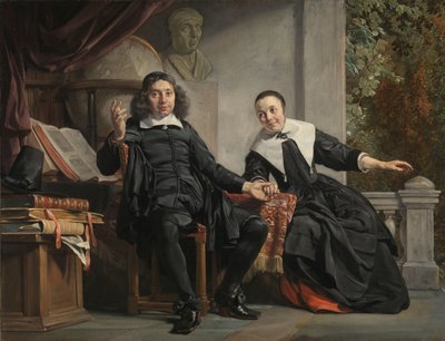 Abraham Casteleyn ve Karısı Margarieta van Bancken Haarlem Yazıcısı Abraham Casteleyn ve Karısı Margarieta van Bancken by Jan de Bray
