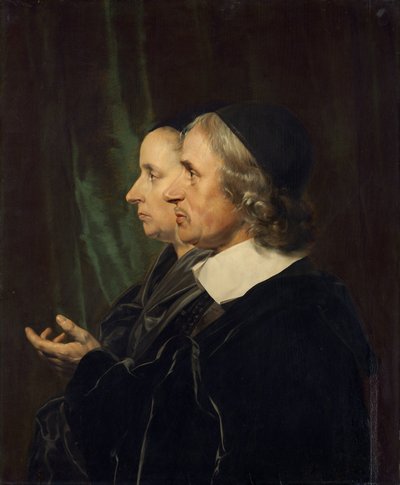Sanatçının Ebeveynlerinin Portresi, Salomon de Bray ve Anna Westerbaen by Jan de Bray