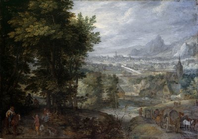 Ormanlık Bir Manzara by Jan the Elder Brueghel
