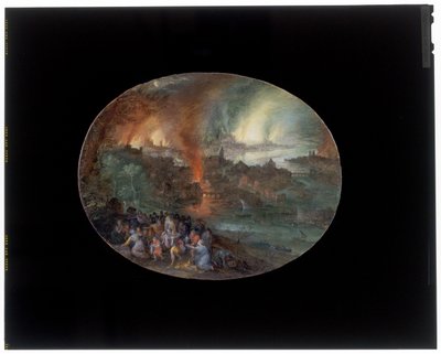 Aeneas ve Ankhises by Jan the Elder Brueghel