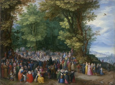 Dağdaki Vaaz by Jan the Elder Brueghel