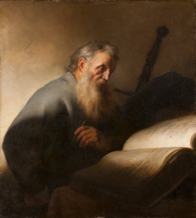 Havari Pavlus, 1627-9 by Jan the Elder Lievens