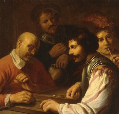 Bir Handaki Tric-Trac Oyuncuları, c.1623-5 by Jan the Elder Lievens