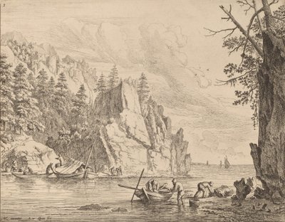 Ren Nehri manzarası. by Jan van Aken