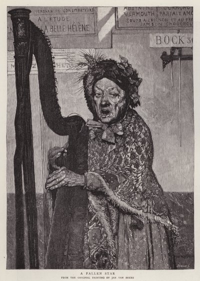 Bir Düşen Yıldız (lito) by Jan van Beers
