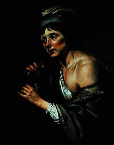 Flütlü Çoban (panelde yağ) by Jan van Bijlert or Bylert