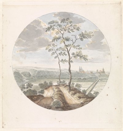 Kleve şehrinin görünümü by Jan van Call (I) (attributed to)