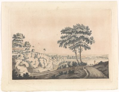 Bir tepe üzerinde bir kale ile manzara by Jan van Call (I) (possibly)