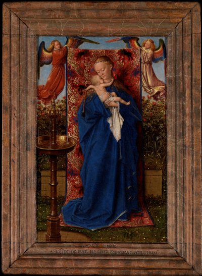Çeşmede Madonna ve Çocuk by Jan van Eyck