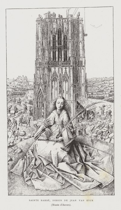 Aziz Barbara, 1437 by Jan van Eyck
