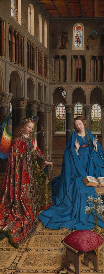 Duyuru by Jan van Eyck