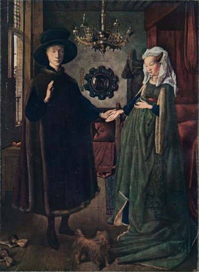 Arnolfini Portresi, 1434, 1904 by Jan van Eyck