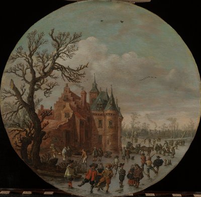 Kış mevsimi by Jan van Goyen (signed by artist)