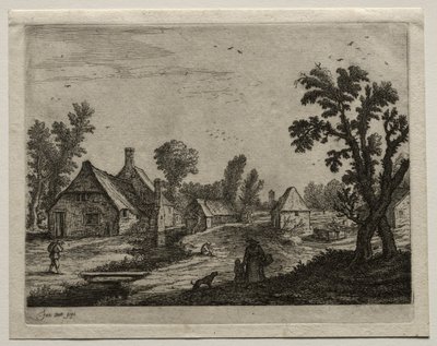 Akıntının Üzerindeki Tahta by Jan van Goyen