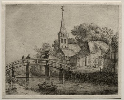 Ahşap Köprü by Jan van Goyen