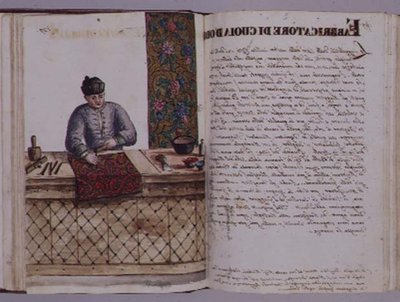 Deri yaldız, Venedik (el yazması) by Jan van Grevenbroeck
