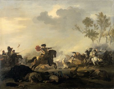 Süvari Saldırısı by Jan van Huchtenburgh