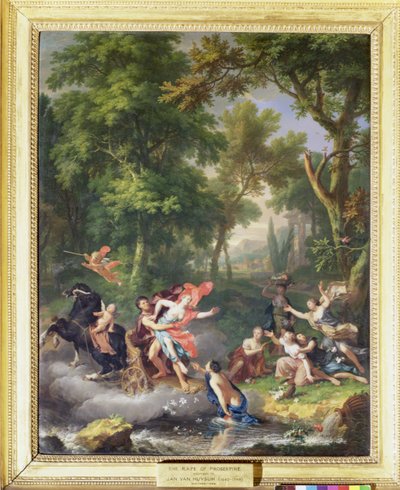 Proserpine Tecavüz by Jan van Huysum