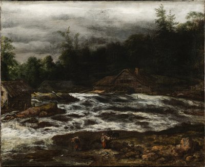 Şelaleli Dağ Manzarası by Jan van Kessel d.Æ.