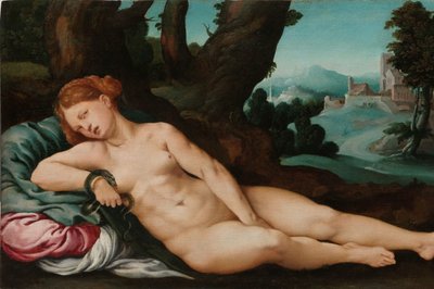 Ölen Kleopatra by Jan van Scorel (attributed to)