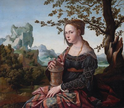 Mecdelli Meryem, yaklaşık 1530 by Jan van Scorel