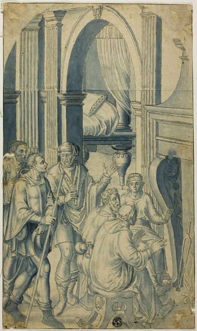 Ev Sahibinin Mucizesi by Jan van Scorel