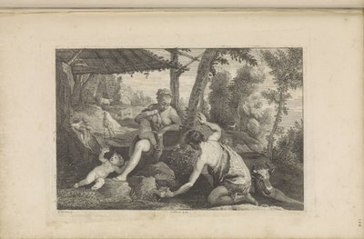 Adem ve Havva cennetten kovulduktan sonra by Jan van Troyen
