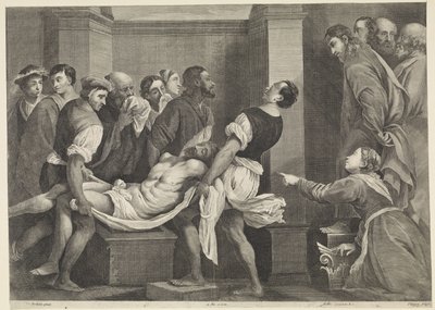 Opwekking van Lazarus Resimli Tiyatro (dizi adı) by Jan van Troyen