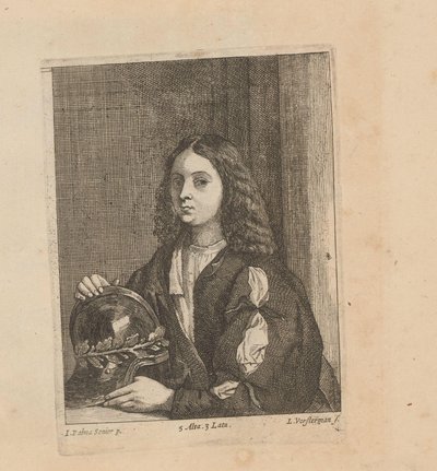 Bere ile bilinmeyen bir adamın portresi by Jan van Troyen