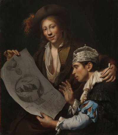 1672 Fransız İşgali Üzerine Alegori by Jan van Wyckersloot