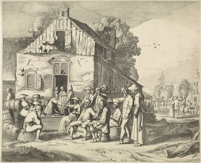 Börenkermis by Jan van de Velde (II)