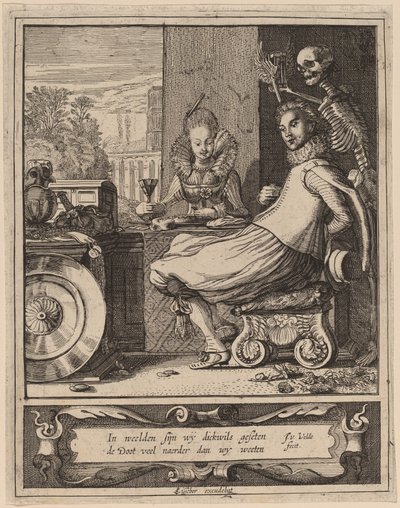 Sürpriz Bir Çift Alarak Ölüm by Jan van de Velde II