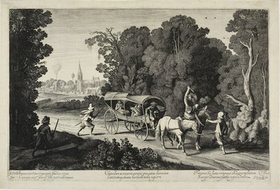 Soyguncular Bir Antrenöre Saldırdı by Jan van de Velde II