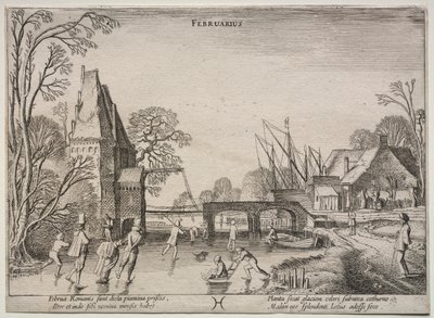 On İki Ay: Şubat by Jan van de Velde II