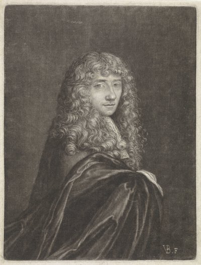 Portret van Antoine Masson by Jan van der Bruggen