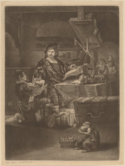 Ocak Uytenbogaert by Jan van der Bruggen after Rembrandt van Rijn