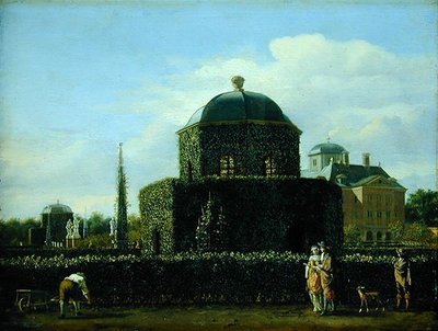 Gravenhage Şehri Bekçisinin Konutu, Bosch Evi Köşkü by Jan van der Heyden